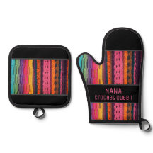 ¡Mirada de crochet! ¡Por la reina de la cocina! Ov