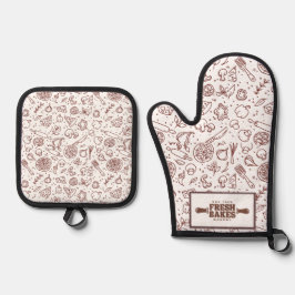 Set De Manoplas Modern Best Pizza In Town Professional 