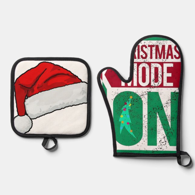 Set De Manoplas modo navidad activado en ti (Anverso)