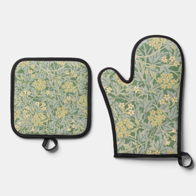 Set De Manoplas Morris Vine & Jasmine Garden Flower Classic (Anverso)