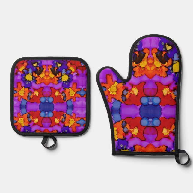 Set De Manoplas Mostrar payaso (Anverso)