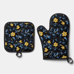 Set De Manoplas motivos del arte ucraniano