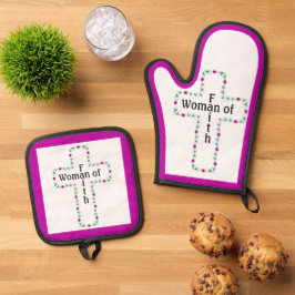 Set De Manoplas Mujer de fe