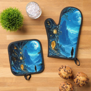 Set De Manoplas Mystic Tree Home Dreamscape