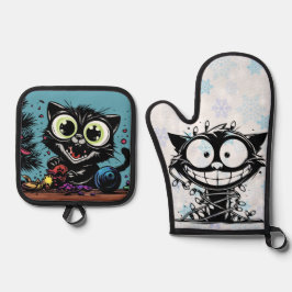 Set De Manoplas Navidades de Crazy Kitty