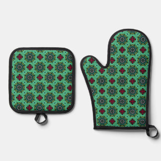Set De Manoplas Navidades de Ornate Scribbles