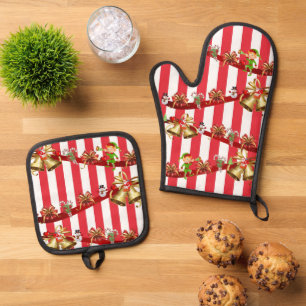 Set De Manoplas Navidades del Elf SnowOven Mitt & Pot Holders