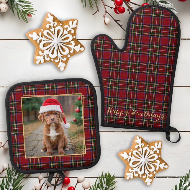 Set De Manoplas Navidades Mascota personalizado foto foto de perro (Subido por el creador)
