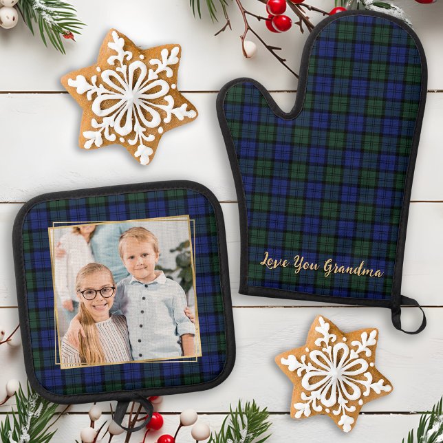 Set De Manoplas Navidades modernos personalizados fotográficos fam (Subido por el creador)