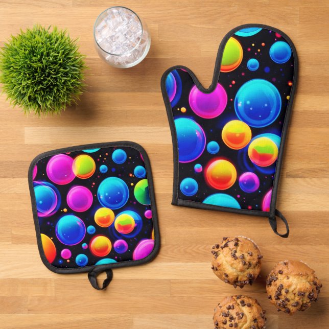 Set De Manoplas Nebulosa de las burbujas (De arriba hacia abajo)
