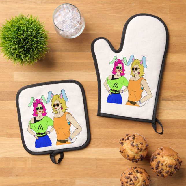 Set De Manoplas niñeras (De arriba hacia abajo)