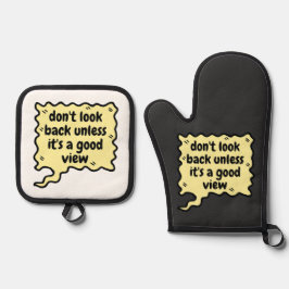 Set De Manoplas no mires hacia atrás a menos que sea una buena vis