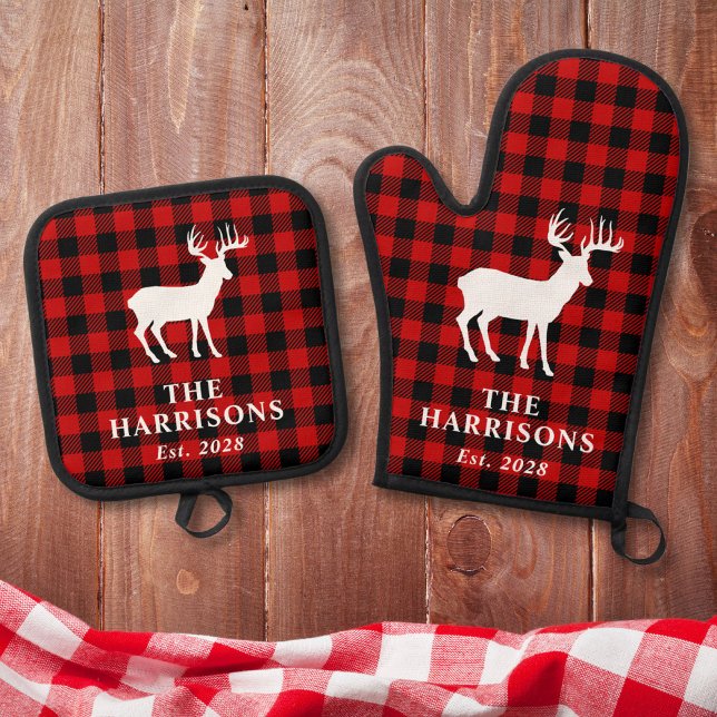 Set De Manoplas Nombre de familia de ciervos rusos Red Buffalo Pla (Subido por el creador)