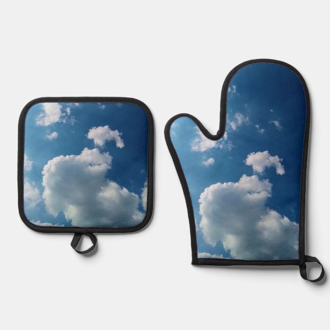 Set De Manoplas Nubes suaves (Anverso)