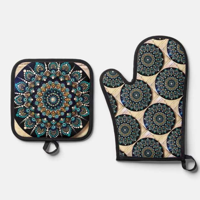 Set De Manoplas Ojo griego (Anverso)