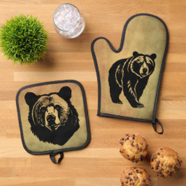 Set De Manoplas Oso