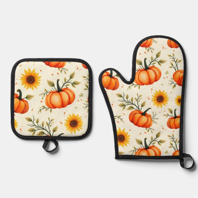 Set De Manoplas Otoño por Natasha Us (Anverso)