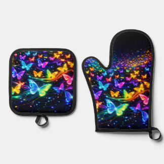 Set De Manoplas Oven Mitt and Pot Holders