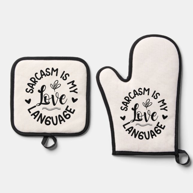 Set De Manoplas Oven Mitt and Pot Holders (Anverso)