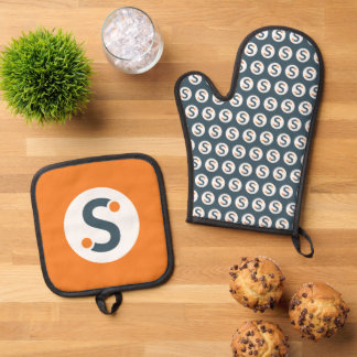 Set De Manoplas Oven Mitt & Pot Holder