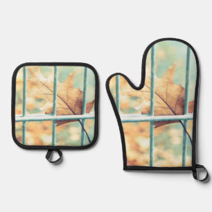 Set De Manoplas Oven Mitt & Pot Holders