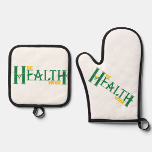 Set De Manoplas Oven Mitt y Pot Holder
