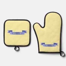 Set De Manoplas Oven Mitt y Pot Holder S