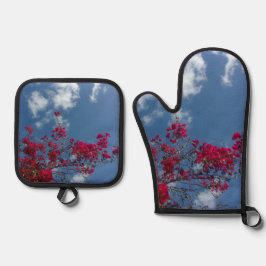 Set De Manoplas Oven Mitt y Pot Holders