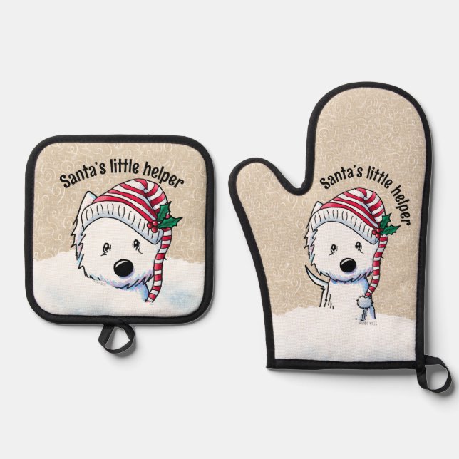 Set De Manoplas Oven Mitt y Pot Holders (Anverso)