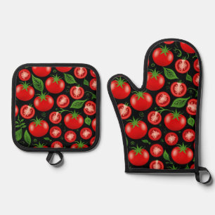 Set De Manoplas Oven Mitt y Pot Holders