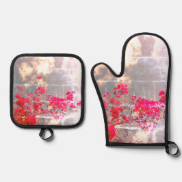 Set De Manoplas Oven Mitt y Pot Holders