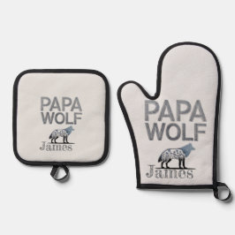 Set De Manoplas Oven Mitt y Pot Holders