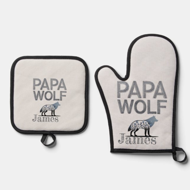 Set De Manoplas Oven Mitt y Pot Holders (Anverso)