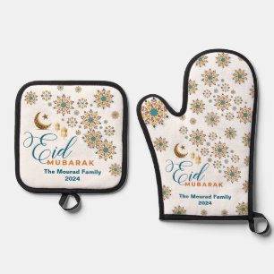 Set De Manoplas Oven Mitt y Pot Holders