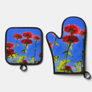Set De Manoplas Oven Mitt y Pot Holders