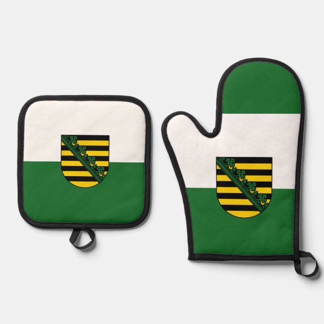 Set De Manoplas Oven Mitt y Pot Holders (Anverso)