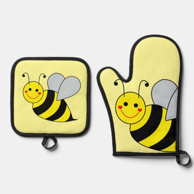 Set De Manoplas Oven Mitt y Pot Holders (Anverso)