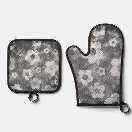 Set De Manoplas Oven Mitt y Pot Holders