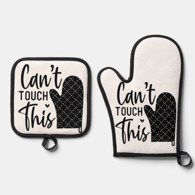 Set De Manoplas Oven Mitts & Pot Holders (Anverso)