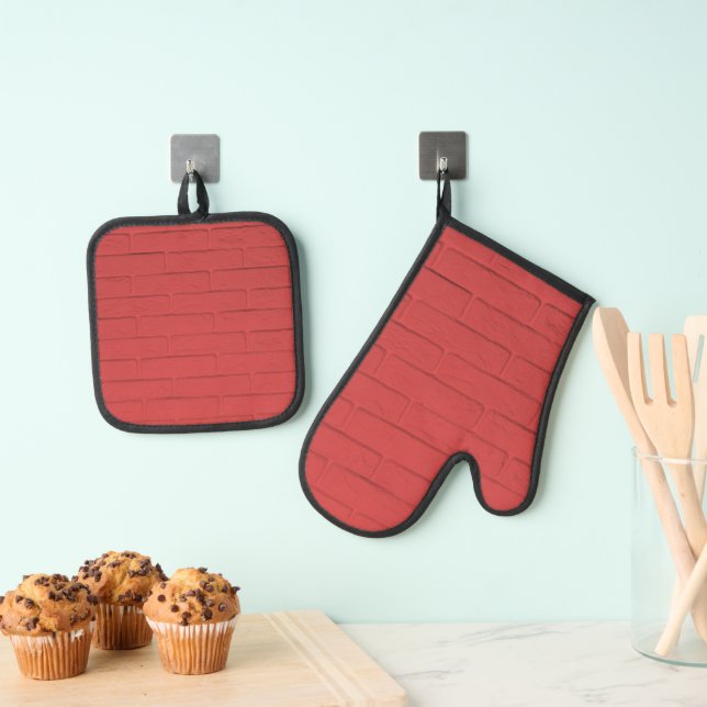 Set De Manoplas pared de ladrillo rojo (Insitu (colgante))