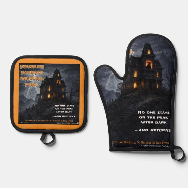 Set De Manoplas Parodia de Haunted Squirrel Peak (Anverso)