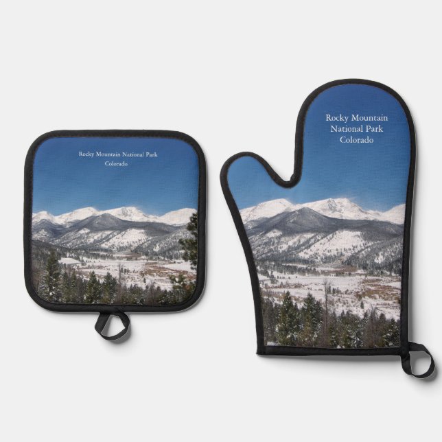 Set De Manoplas Parque nacional Rocky Mountain Colorado (Anverso)