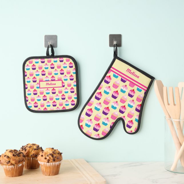 Set De Manoplas Pasteles de colores (Insitu (colgante))