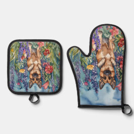 Set De Manoplas Pastor alemán