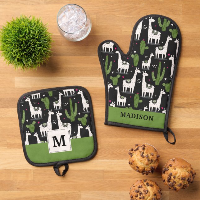Set De Manoplas Patrón de llamadas felices (De arriba hacia abajo)