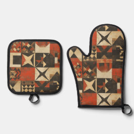 Set De Manoplas Patrón estelar bohemio ruso