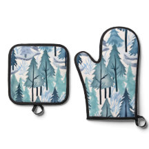 Patrón sin problemas del bosque acuático