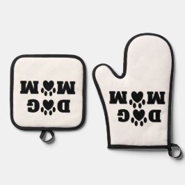 Set De Manoplas "Perro Mamá"