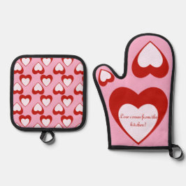 Set De Manoplas Personalizable de San Valentín