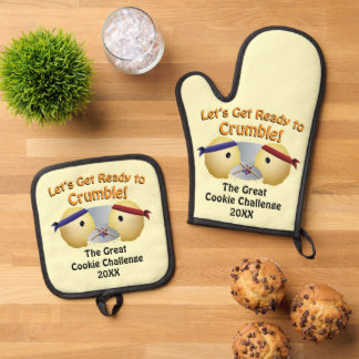 Set De Manoplas Personalizado de Competencia de Cocina